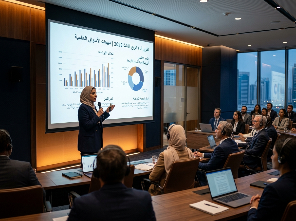Business Presentation Translation