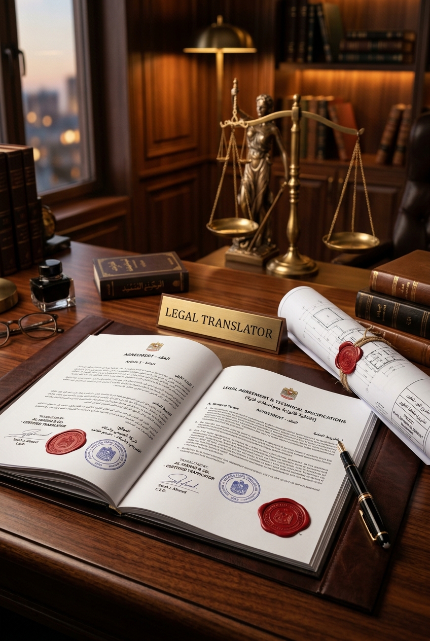 Legal Technical Arabic Translation